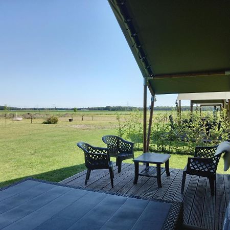 Comfort Safaritent 6 Pers En Mini Camping Zwiggelte Eksteriør billede