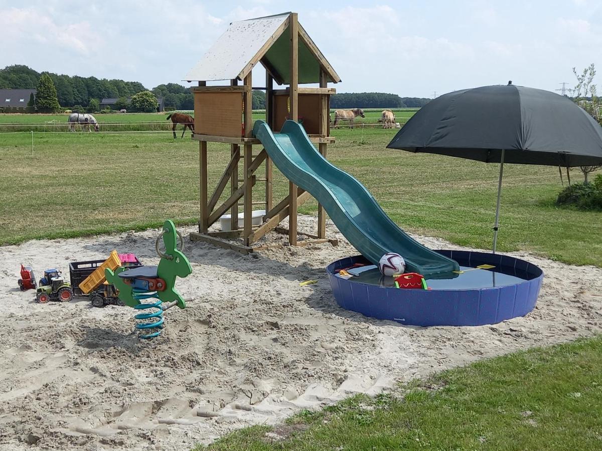 Comfort Safaritent 6 Pers En Mini Camping Zwiggelte Eksteriør billede